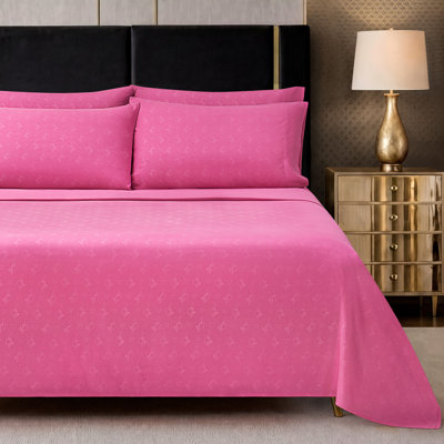 Baby Phat Embossed Microfiber Sheet Set With Extra Pillowcases