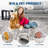 Vintage Living Room Rug 8x10 Non Slip Washable Rugs Traditional Distressed Retro Carpet Retro Floral Mat for Nursery Bedroom-628261009-628261011