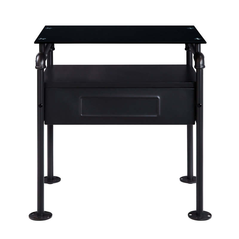 Nicipolis Nightstand,End Table,Side Table,Night Stand, Gray