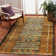 Augustus Machine Woven Striped Area Rug