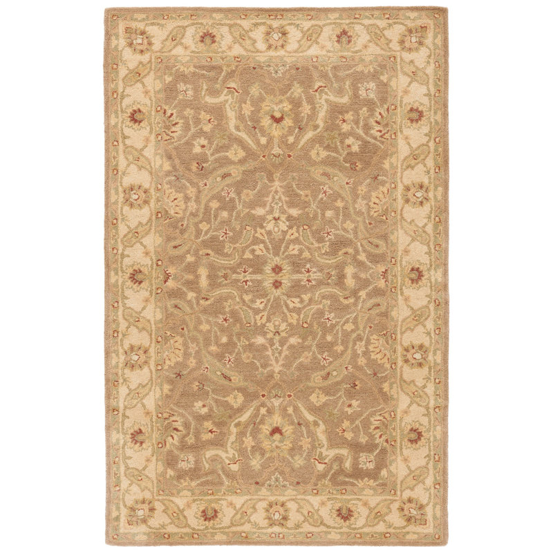 Tapis oriental en laine touffeté à la main Dunbar, Rectangle 5 pi x 8 pi
