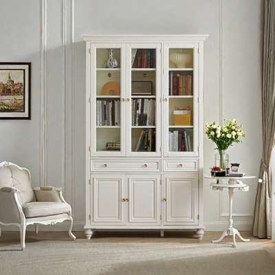 Bibliothèque luxueuse haut de gamme de style français