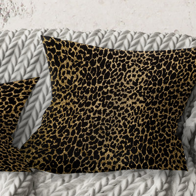 Fourrure Leopard Safari V - Coussin Leopard