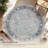 GLN Rugs Traditional Collection - Machine Washable Area Rug, Traditional Washable Rug, Non Slip Washable Rug, Low Pile Chenille Living Room Rug, Bedroom Rug, Kitchen Rug (Blue Floral Rug)-356277894