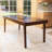 Dining Table, Rich Mahogany