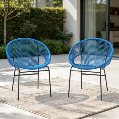 Indoor/Outdoor Acapulco Chair (Set of 2)