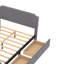 Lit plateforme tapissier Mckelvie-1400668921