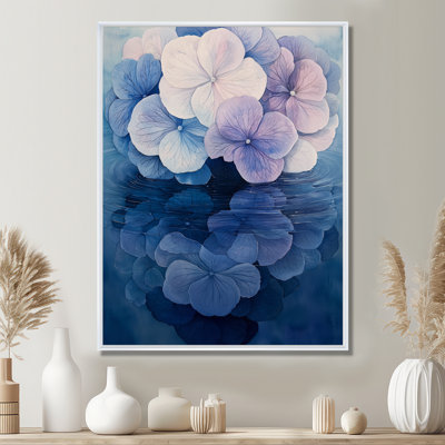 Hydrangea Ripple Effect - Hydrangea, art mural