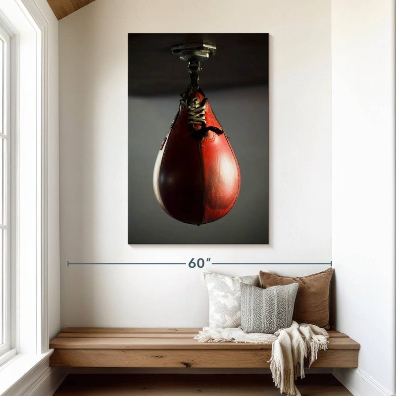 Sireci Boxing Speed Bag, 48" H x 32" W
