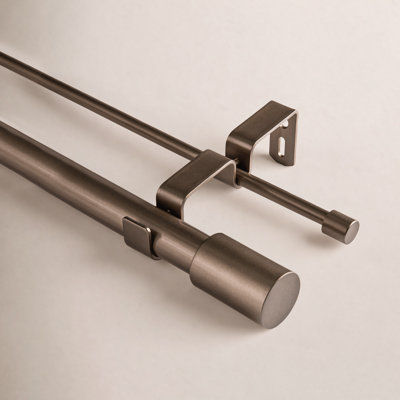 Totham Adjustable Double Curtain Rod