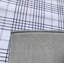 20 po x 15 po - Grand tapis de vaisselle réversible à carreaux blancs et gris très absorbant