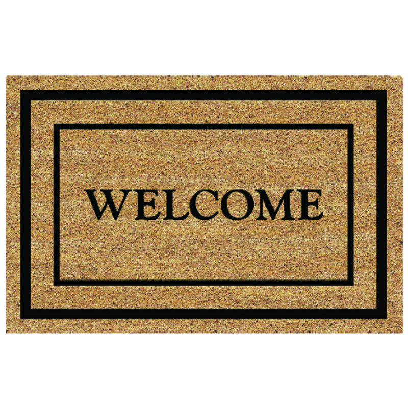 Tapis d'entrée antidérapant 30 po x 18 po