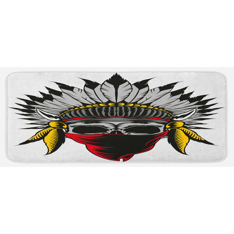Tapis de cuisine crâne