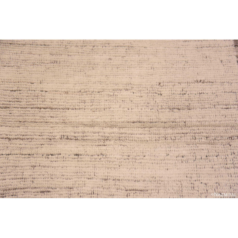Tapis de couloir abstrait abstrait ivoire
