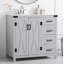 Ensemble de meuble-lavabo simple 36 po Slayton-1927340641