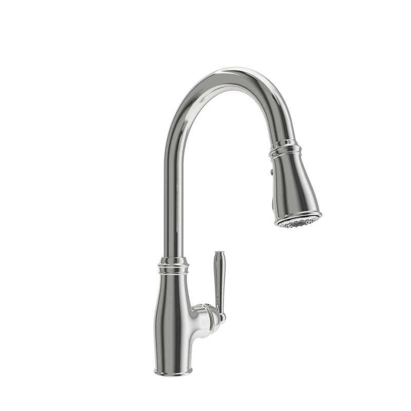 Robinet de cuisine rétractable Belsena 2.0, Acier inoxydable