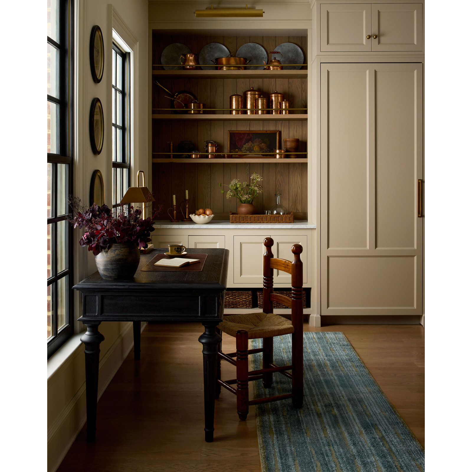 Chris Loves Julia x Loloi Calvin Ocean Olive Rug, Rectangle 6'3" x 9'6"
