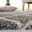 Tapis géométrique ivoire / brun-1203484629