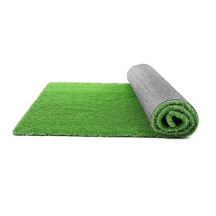 VEVOR 4x6ft Artificial Grass Green Fake Turf Carpet Mat Rug In