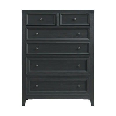 Commode 6 tiroirs ébène