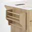 55.5" Wide Kitchen Island With Drop Leaf-579097697-579097709