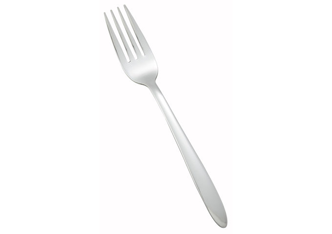Flute Stainless-Steel Dinner Fork, Heavyweight, 8.5" (12 Pack) (Set of 12) Winco