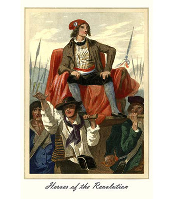 Heroes Of The Revolution by L. Massard - Graphic Art
