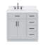 Meuble-lavabo simple en bois massif 36 po Tidworth avec plateau en quartz Carrara de 1,5 po-1805328804-1763275034-1763275039