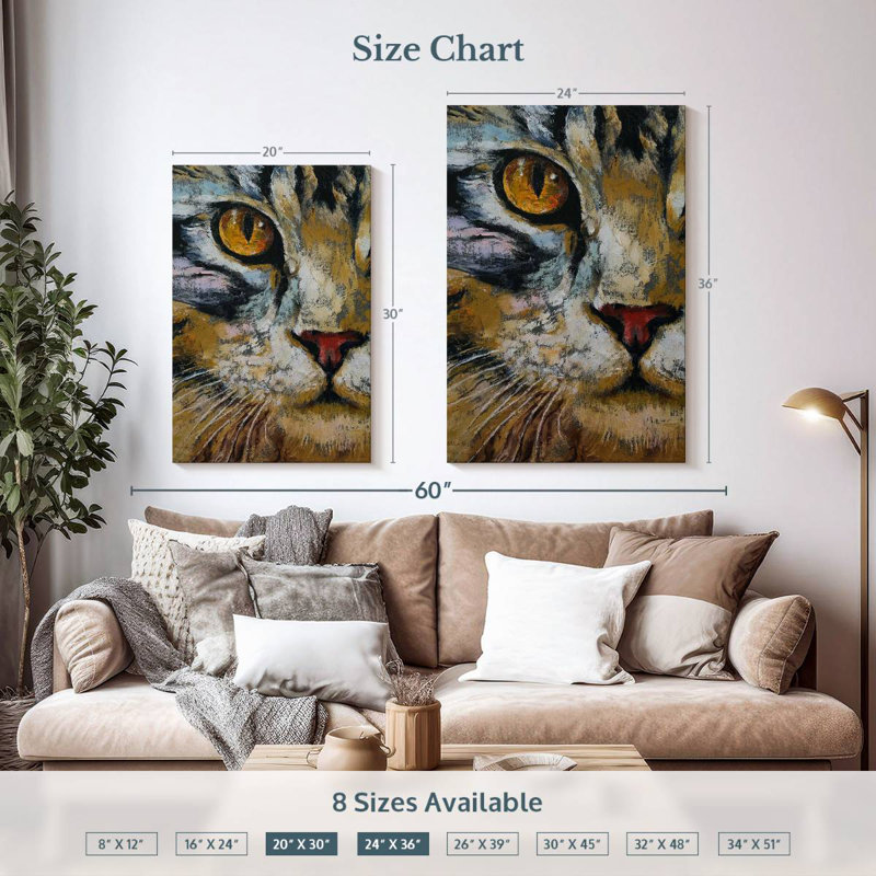 Brampt MaineCoon Cat, H 36 po x l 24 po
