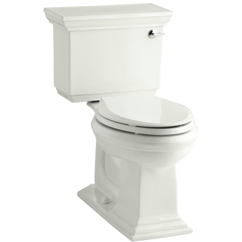 Memoirs® Stately Comfort Height 1.28 GPF Elongated Two-Piece Toilet, Dune, Left-Hand
