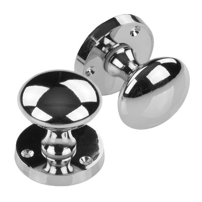  3 Pairs Mortice Sprung Door Knob