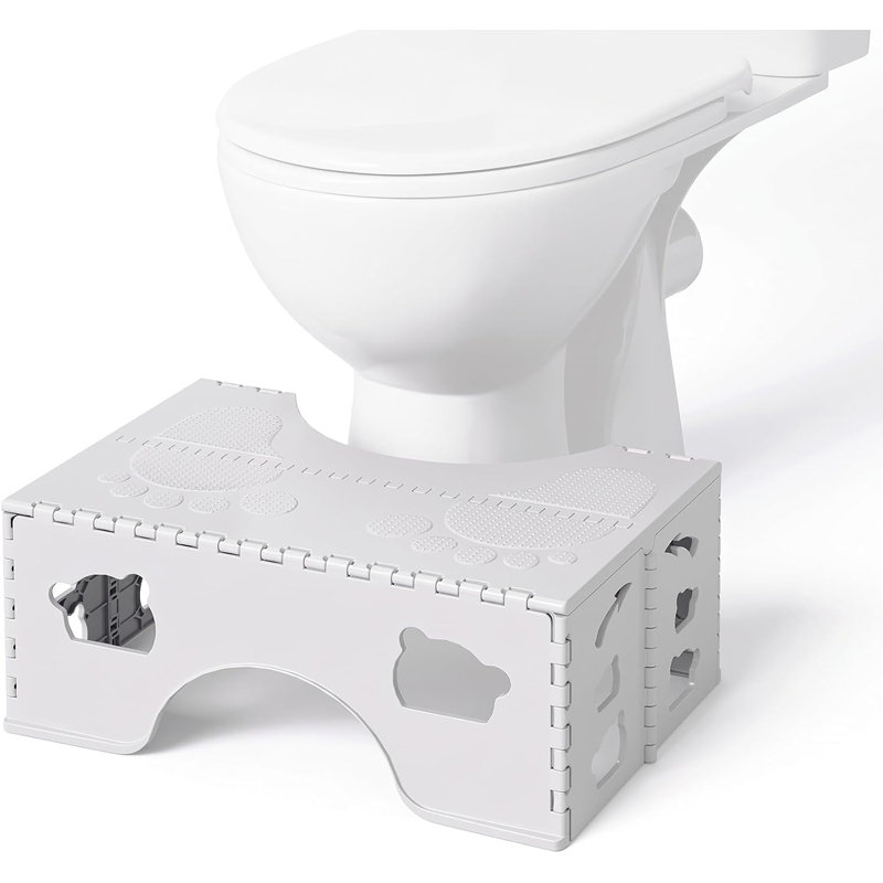 Tabouret de toilette pliable pour adultes
