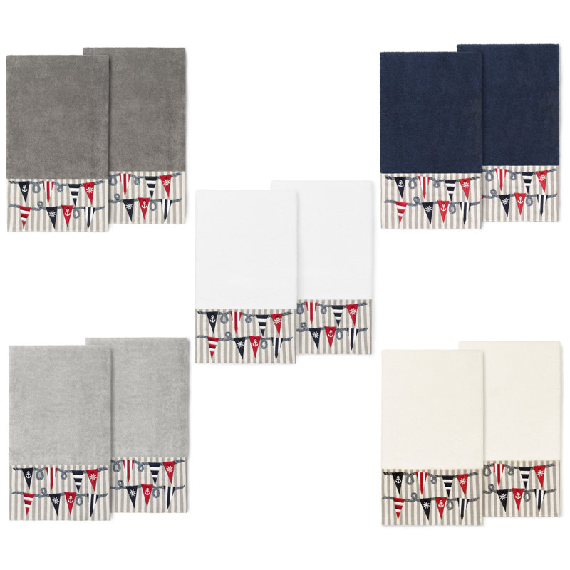 Ensemble de serviettes de bain en coton turc 2 pièces ETHAN, Crème