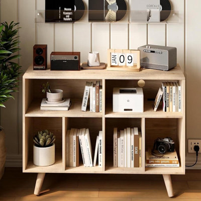 Support pour tourne-disque avec rangement en vinyle, table tournante en bois avec station de charge, support de tablette ouverte jusqu'à 350 albums pour le salon, la chambre à coucher, le bureau