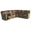 Canapé modulaire inclinable de 195 po Platz-55350506