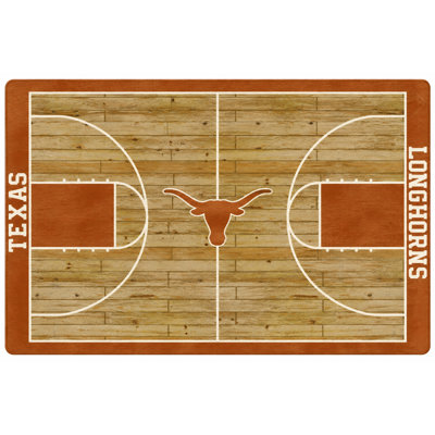 University of Texas Home Court Area Rug