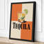 Tequila Retro - Wrapped Canvas-1783266804-1783266805