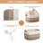 Anchie Fabric Laundry Basket with Handles