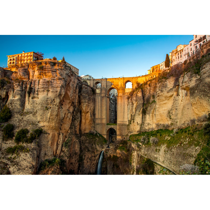 Ronda In Andalusia, Spain. - Wrapped Canvas Print, 20cm H x 30cm W