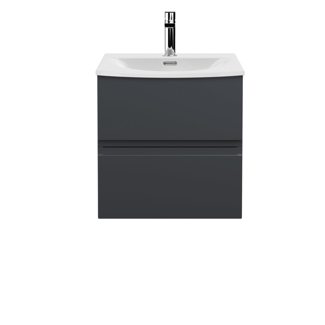 Urban 510mm Single Bathroom Vanity with Integrated Vitreous China Basin