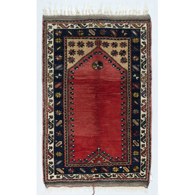 Hand Knotted Wool Rug