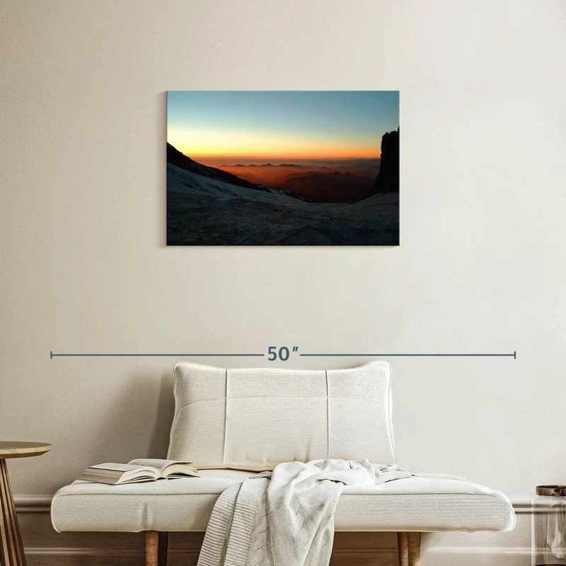 Alvord Camp Schurman Sunrise, H 20 po x l 30 po