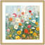 «Boho WIldflower Garden» par The Creative Bunch Studio, reproduction d'art encadrée-978828682