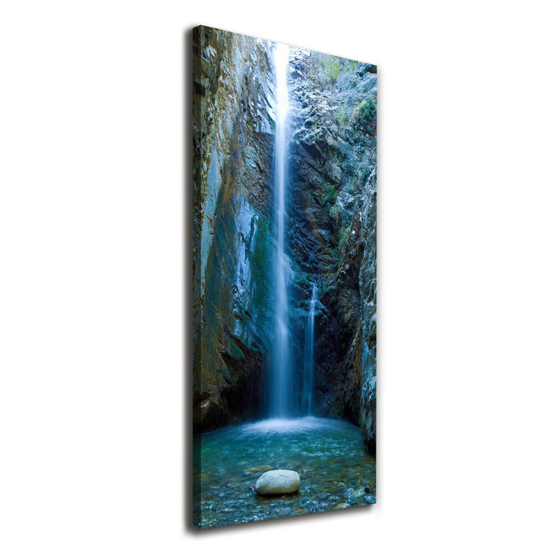 Waterfall - Wrapped Canvas Print
