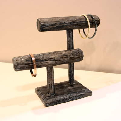 Wood Jewelry Stand
