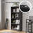 Modern 24.4" W 4-Tier Adjustable Bookshelf-1490033876-1491796280