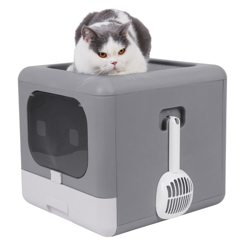 Rodriquez Plastic Litter Box Enclosure