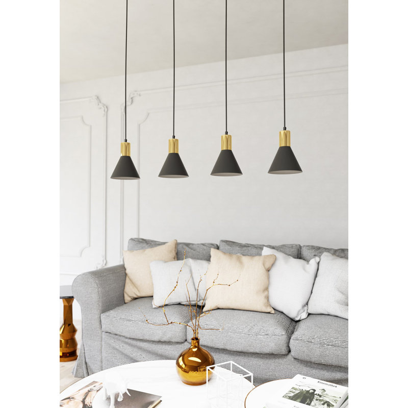 Aison 4 - Light Pendant, Matte Black