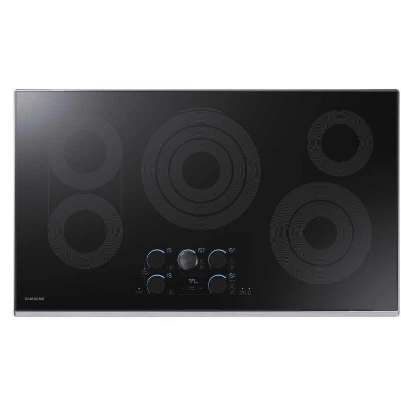 Samsung 36" Smart Electric Cooktop with Sync Elements, Stainless Steel