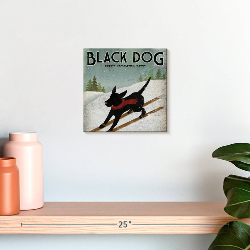 Brampt Black Dog Ski, H 10 po x l 10 po